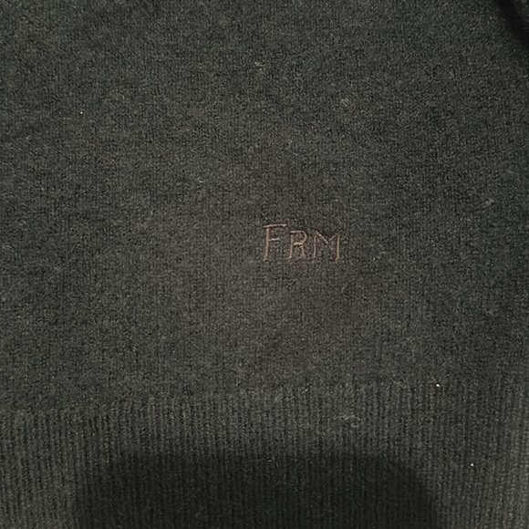 Frame dark green sweater sz Large - Picture 3 of 3